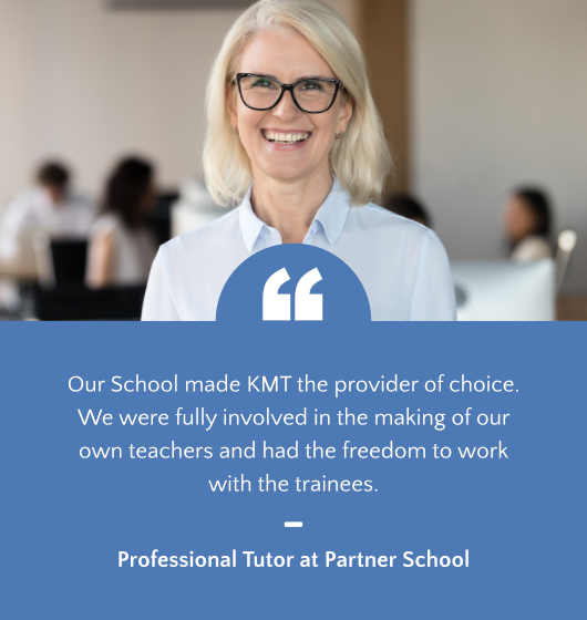 Quote - Professional Tutor at Partner School