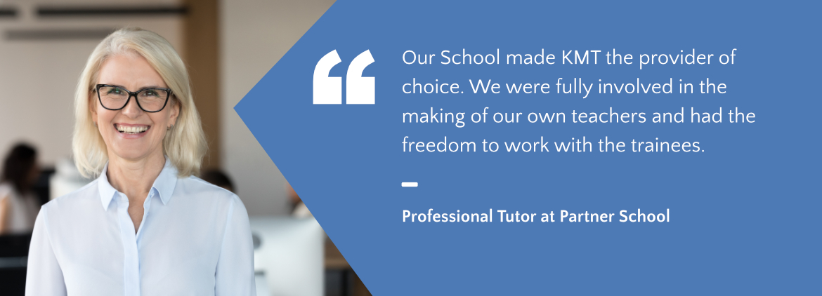 Quote - Professional Tutor at Partner School